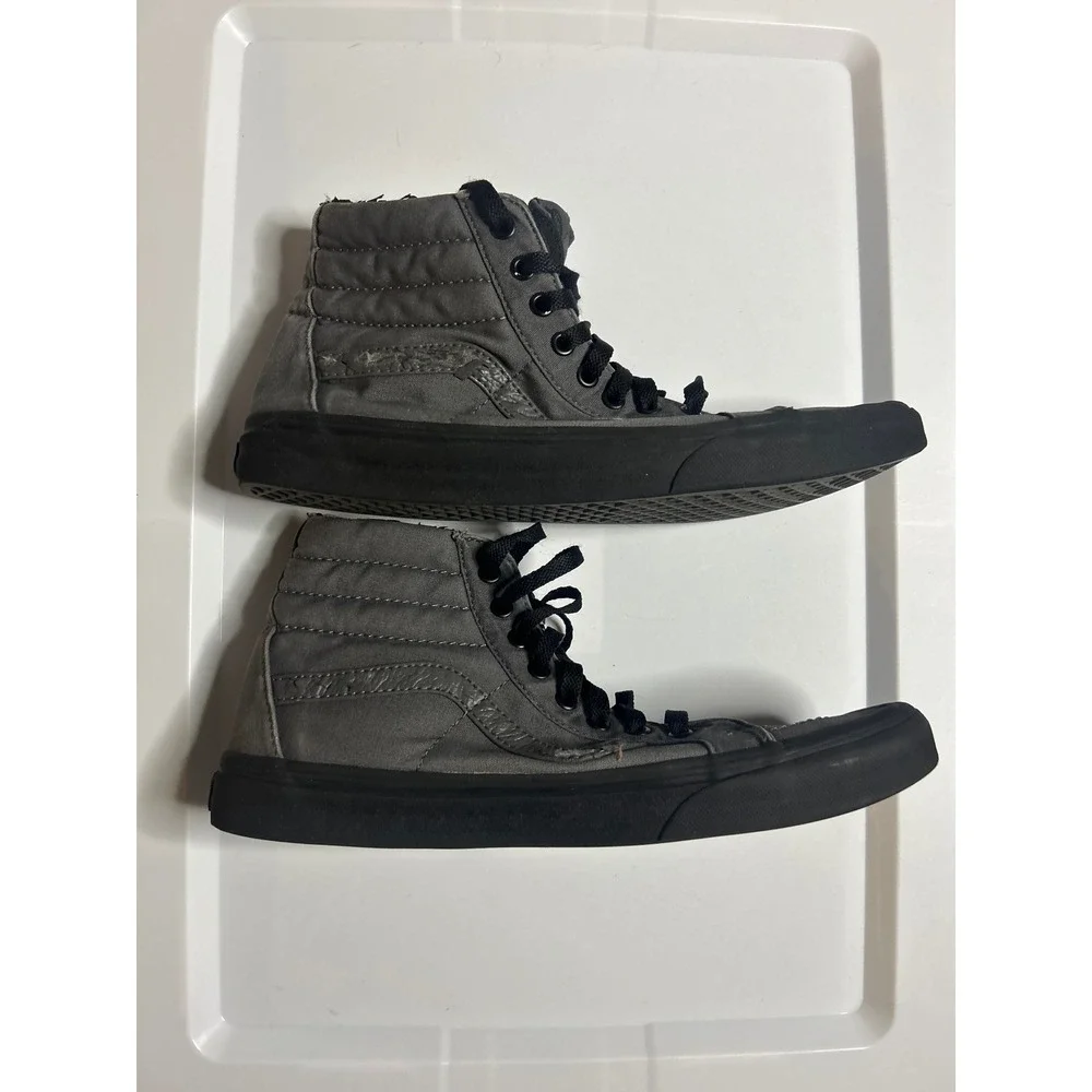 Vans Gray Sk8-Hi Sneakers Mens 10.5 Womens 12